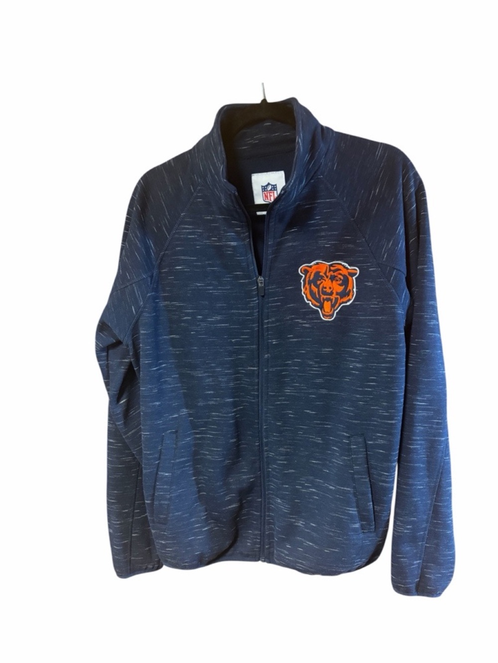 NFL Chicago Bears Full Zip Lightweight Jacket